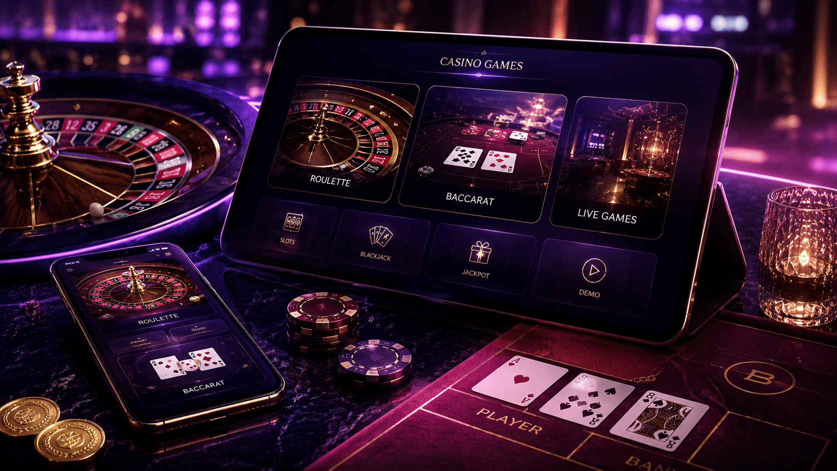 PlayLive games roulette and baccarat