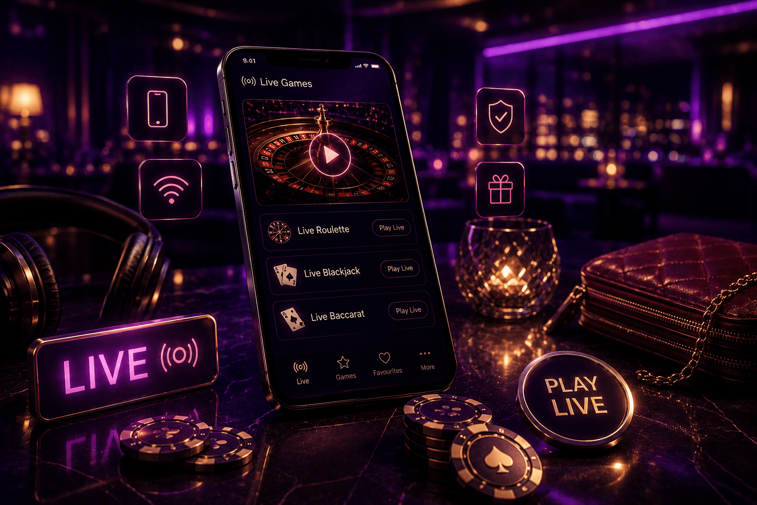 PlayLive mobile live games
