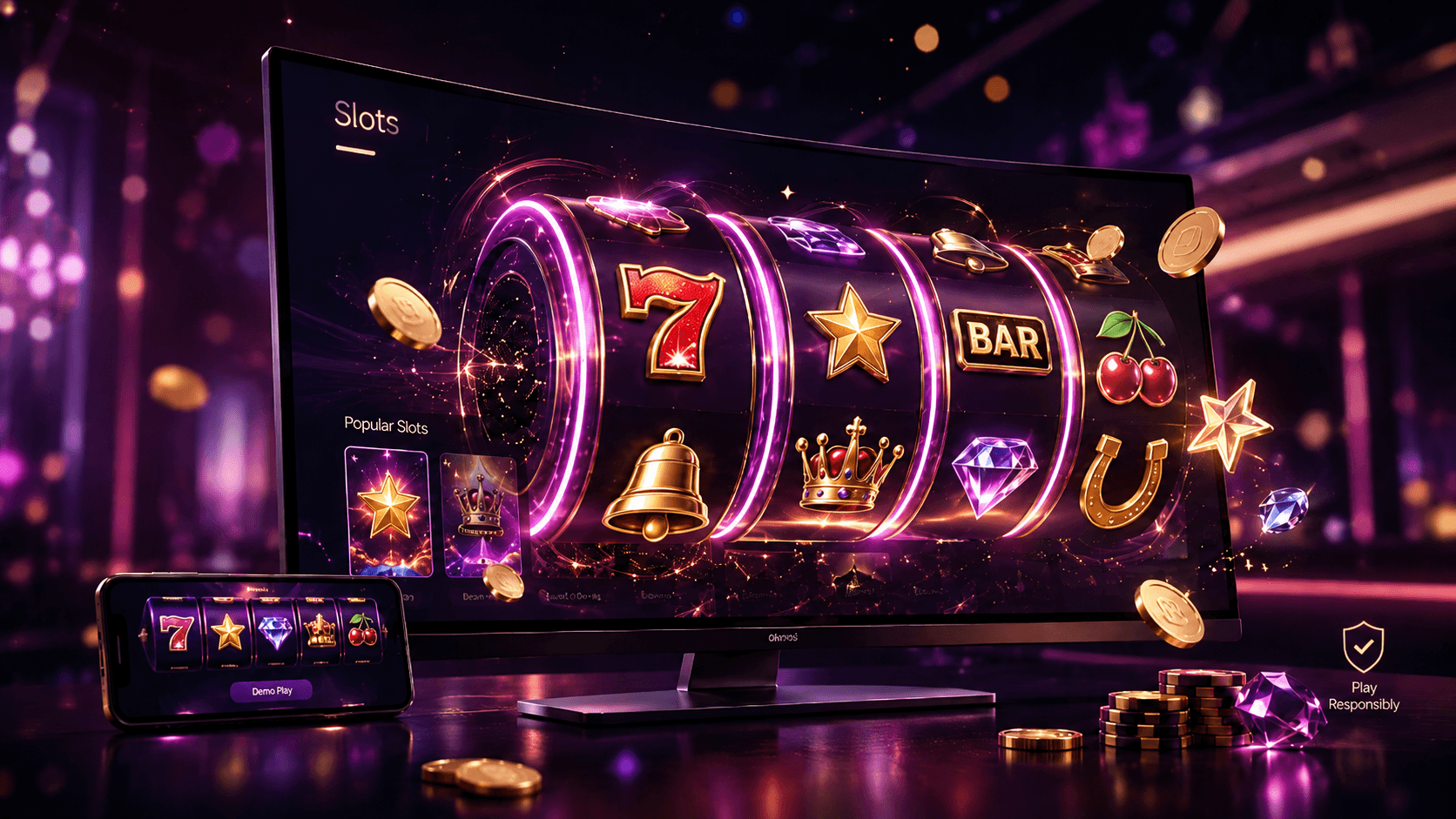 PlayLive slots reels and symbols